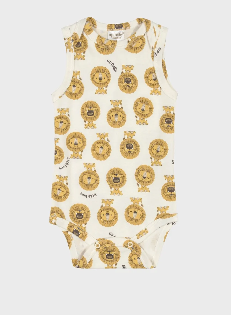 Up Baby Infant Robo Print Bodysuit