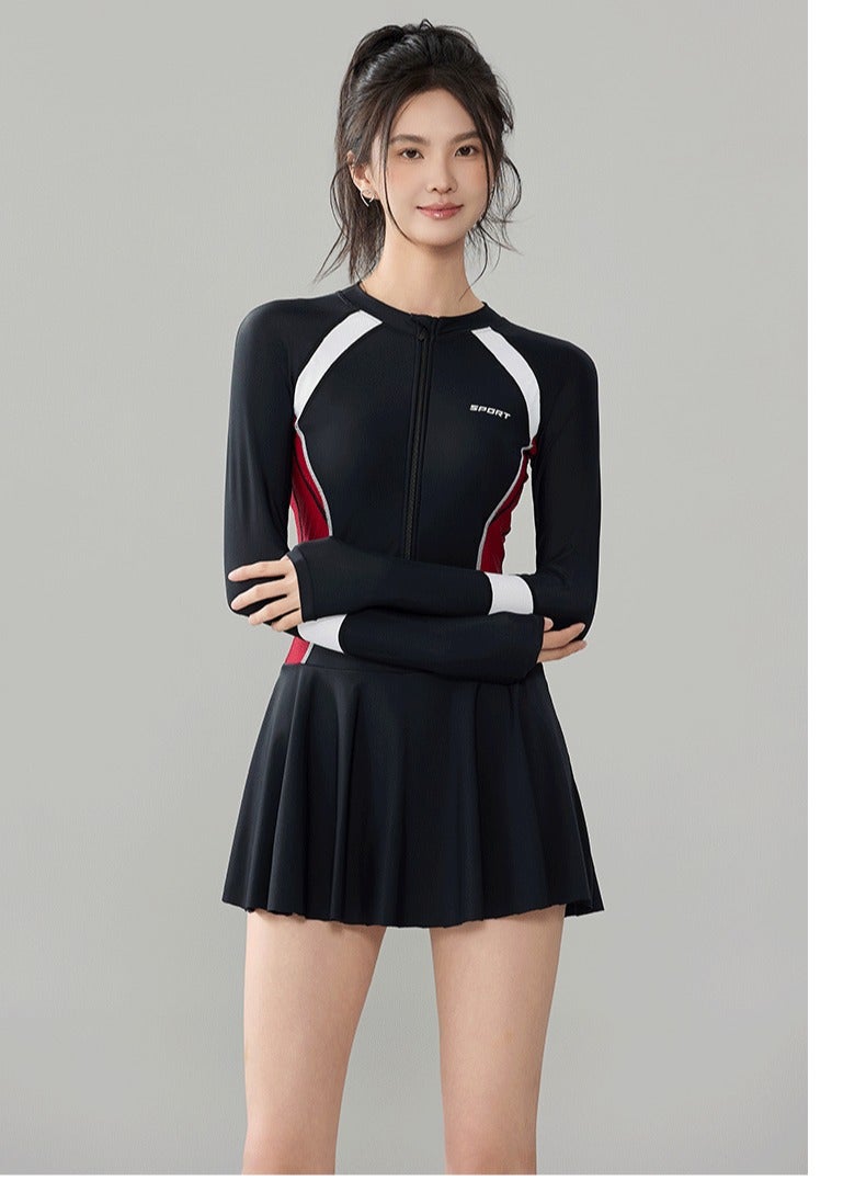 KUYING New Jumpsuit Triangle Pants Set Swimsuit - Image 2