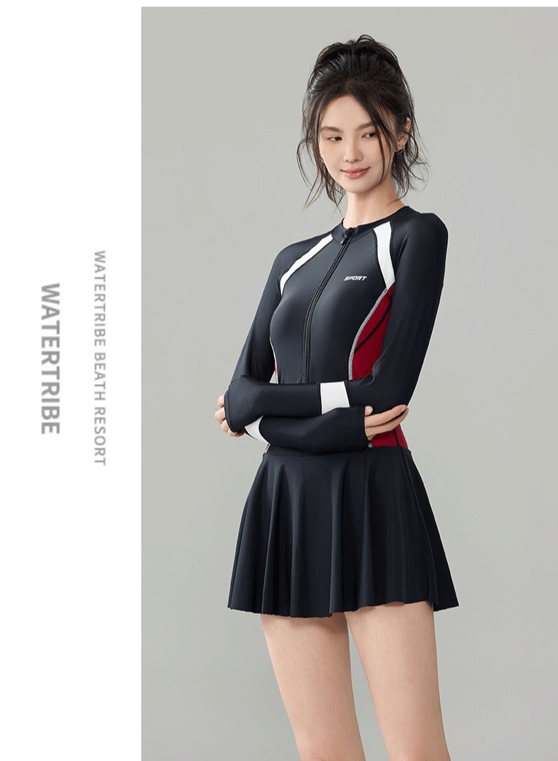 KUYING New Jumpsuit Triangle Pants Set Swimsuit - Image 3