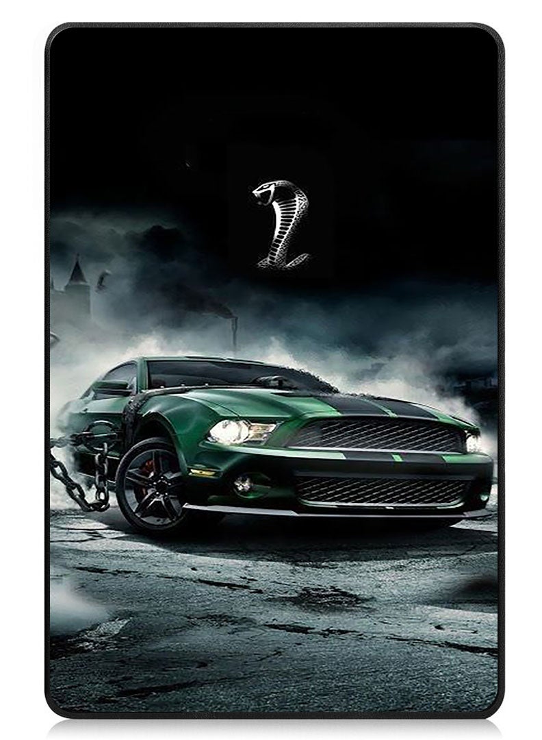 Theodor Protective Flip Case For Apple iPad Pro 11 (2024) With Trifold Stand Auto Wake Sleep Shockproof Cover Car (37) - Image 1