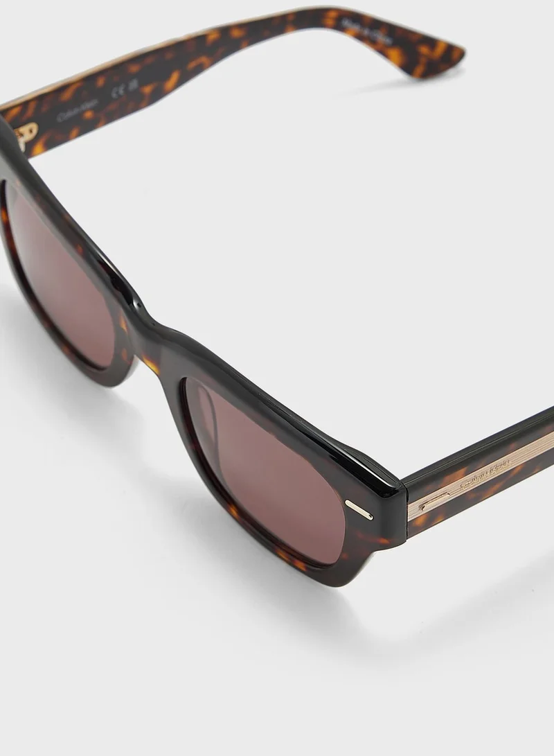 CALVIN KLEIN Modified Rectangle Sunglasses