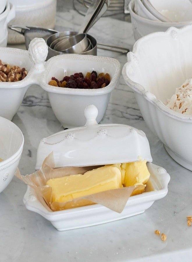 Juliska Berry & Thread Butter Dish - Whitewash - Image 3