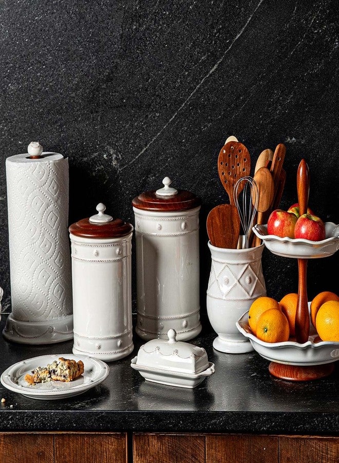 Juliska Berry & Thread Butter Dish - Whitewash - Image 5