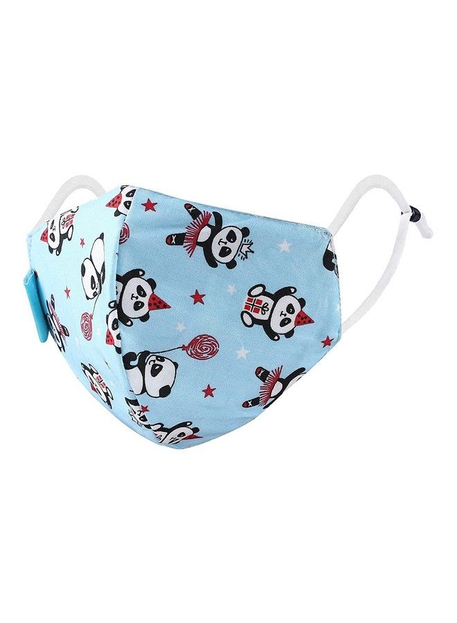 Maple Cotton Reuseable Face Mask (Random Colour Without Valve 2 Pieces) For Kids - Image 3