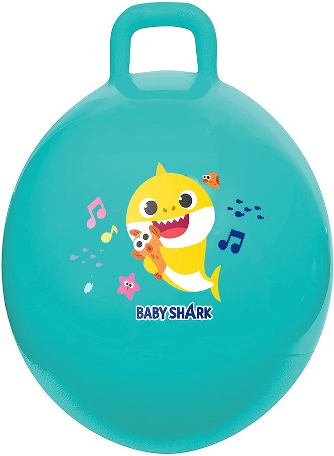 Ostin Kids Hopper Ball - Extra Thick Bouncy Ball for Kids with Handle, Balance Chair for Desk in Classroom & School, Yoga & Exercise Ball with Pump Included