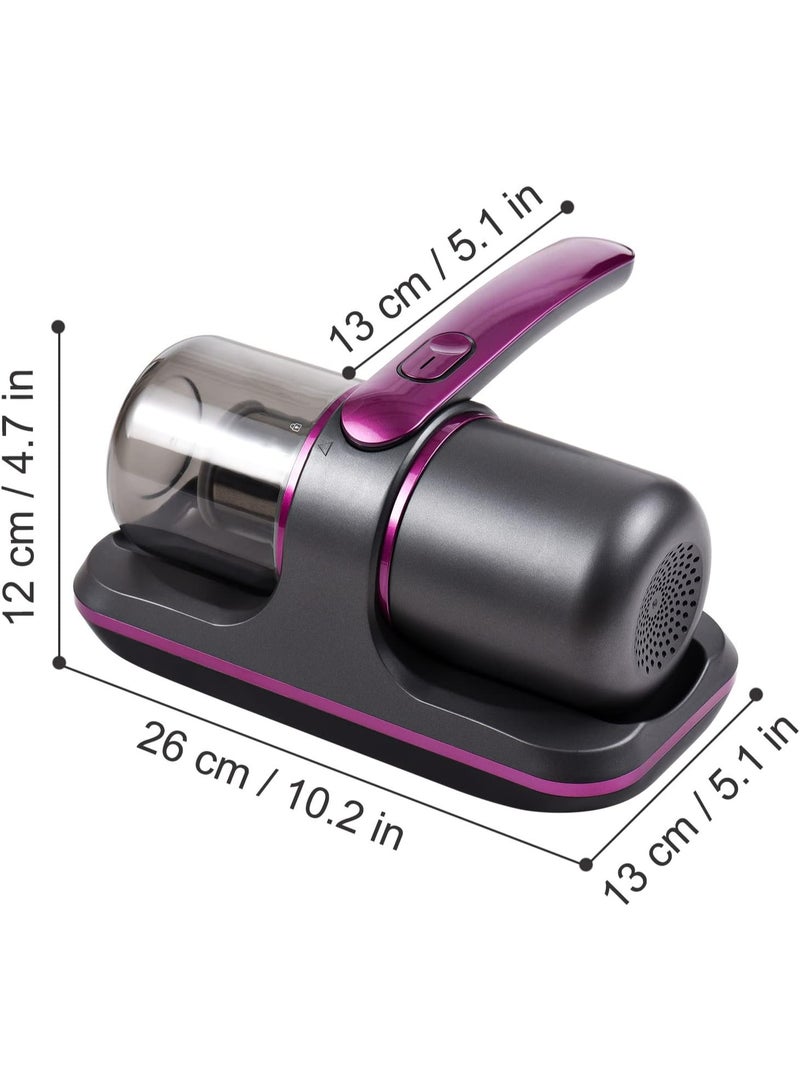 ACLIX Compact Mattress Vacuum Cleaner – 100W Handheld Cordless with UV Light, 8000Pa Suction, and 250ml Dust Collection - Image 5