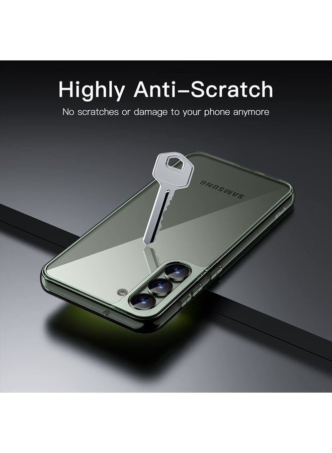 Jetech Case for Samsung Galaxy S23 5G 6.1-Inch, Non-Yellowing Shockproof Bumper Protective Phone Cover, Anti-Scratch Hard PC Back (Green) - Image 4
