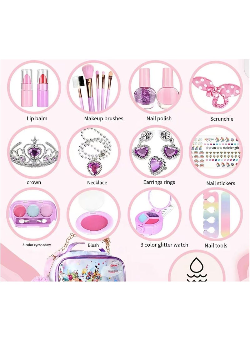 MT New environmentally friendly makeup set for girls and children, princess children's birthday gift, girls' game toys - Image 2