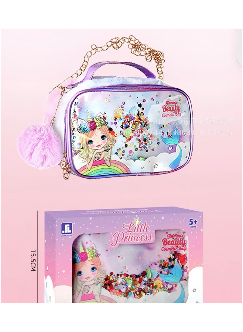 MT New environmentally friendly makeup set for girls and children, princess children's birthday gift, girls' game toys - Image 4