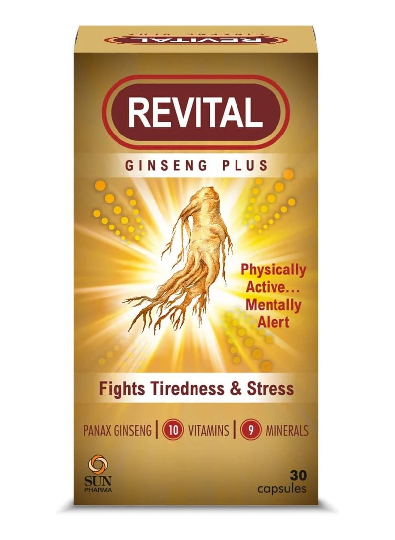Revital Capsules 30s Fights Tiredness And Stress - Image 1