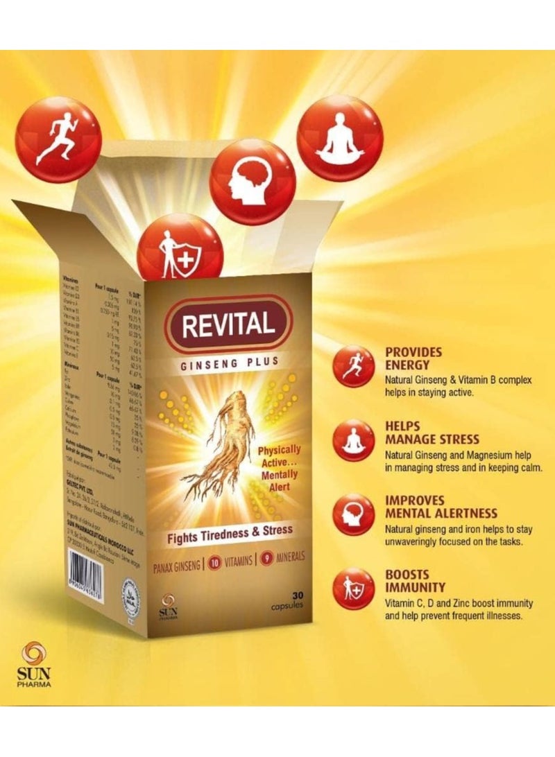 Revital Capsules 30s Fights Tiredness And Stress - Image 5