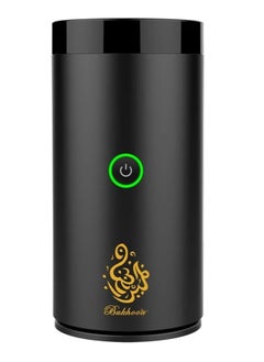Bukhoor Arabian Electronic Aromatherapy Incense Burner for Home Car, Rechargeable USB Type C Portable Electric Incense Burner Black  - Image 1