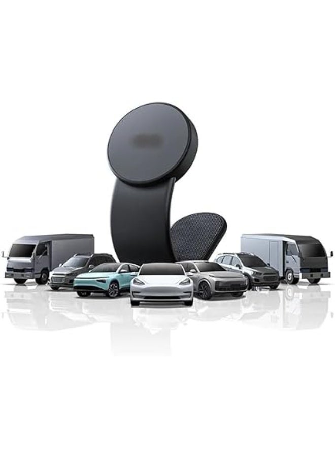 Magnetic Phone Holder Magnetic Phone Holder for Car, Dash Mount Compatible for All Dashboard, Windshield - Image 3
