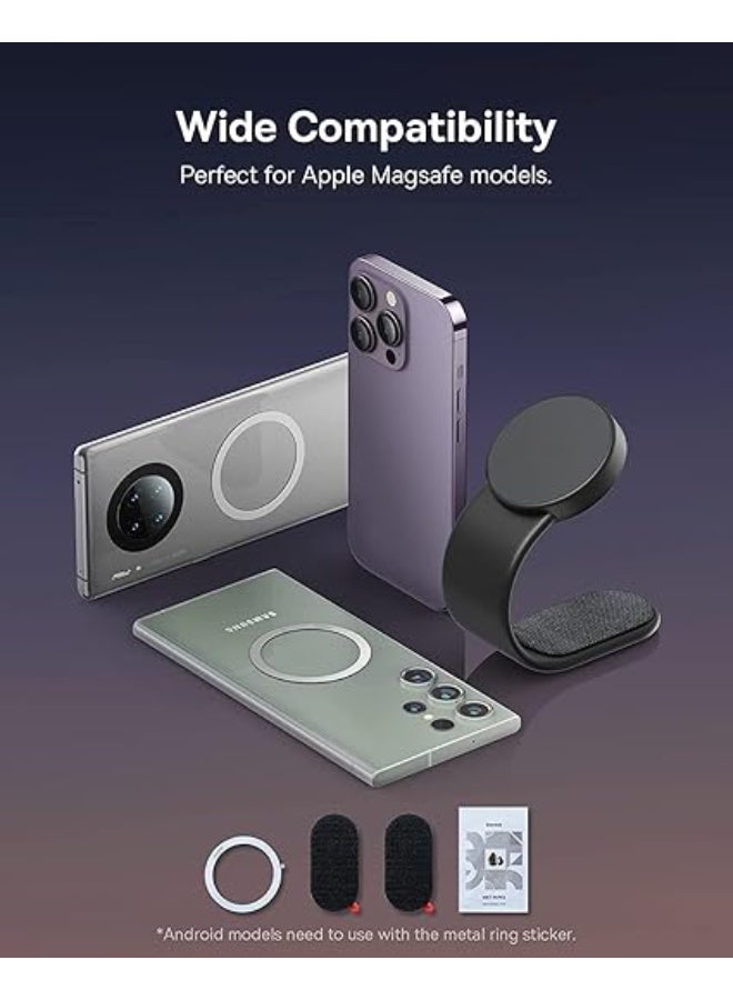 Magnetic Phone Holder Magnetic Phone Holder for Car, Dash Mount Compatible for All Dashboard, Windshield - Image 4