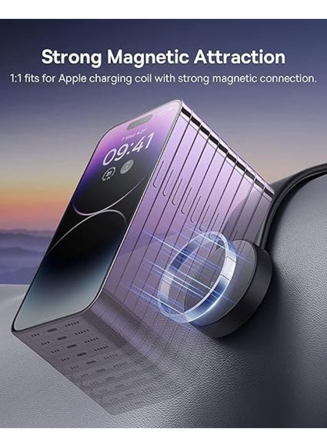Magnetic Phone Holder Magnetic Phone Holder for Car, Dash Mount Compatible for All Dashboard, Windshield - Image 5