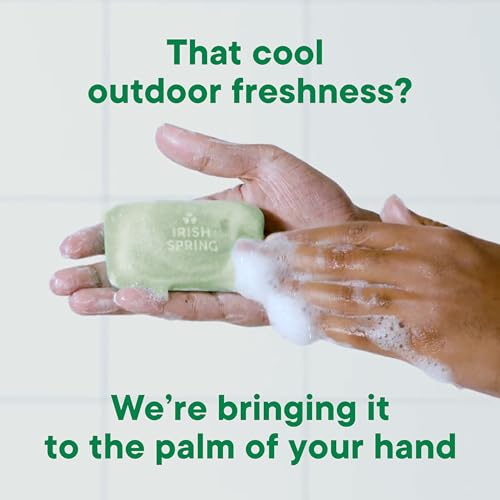 Irish Spring Aloe Mist Deodorant Bar Soap for Men, 12 Hour Fresh Deodorant Soap, 3.7 oz Bar (8 Pack) - Image 4
