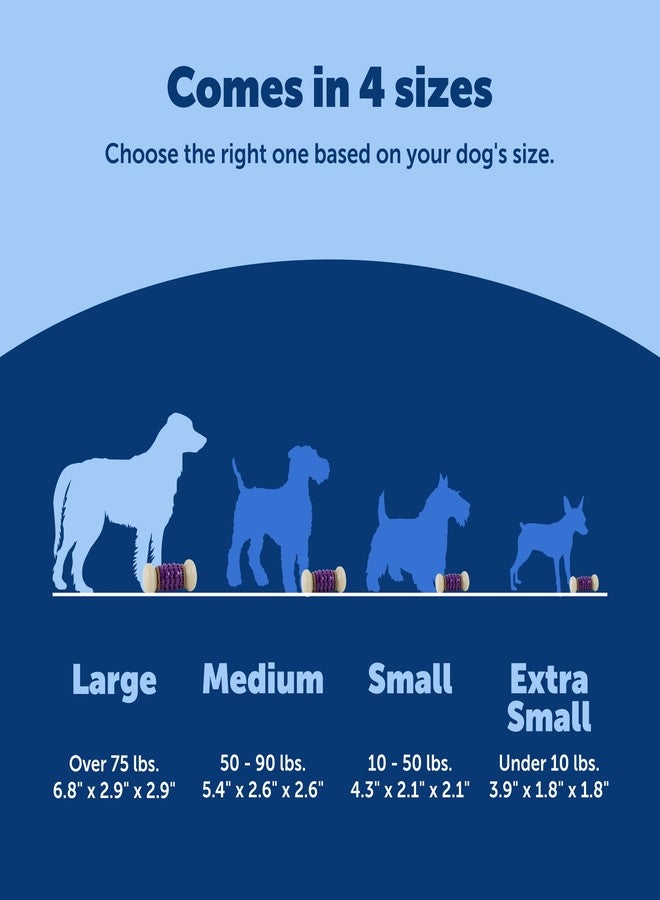 بيت سيف لعبة PetSafe Busy Buddy Nobbly Nubbly لحمل المكافآت للكلاب - مناسبة للمضغ القوي - لعبة مليئة بالتحدي - تتضمن حلقات للمكافآت - كبيرة الحجم - Image 5