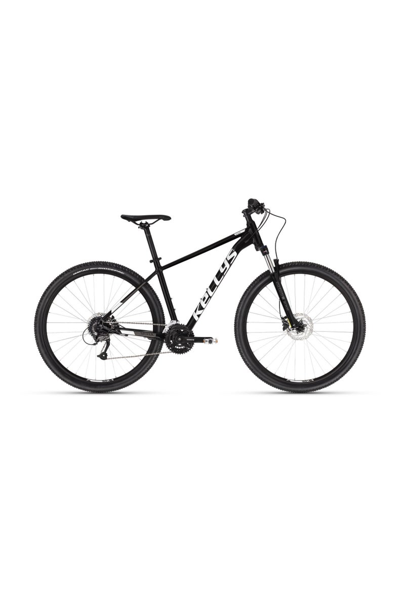 KELLYS KELLYS SPIDER 10 Mountain Bike 27.5" – 21-Speed Shimano, SR SUNTOUR Fork, V-Brake – Lightweight Aluminium Frame – Green & Neon Yellow – Men’s MTB Bicycle - Image 1