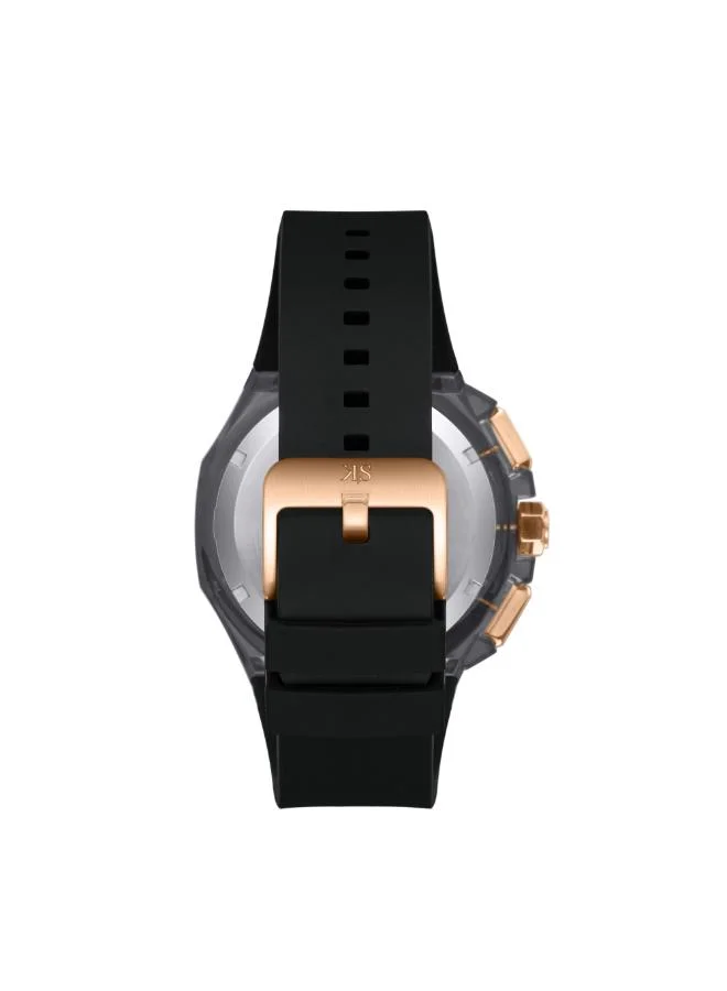 KENNETH SCOTT  Kenneth Scott Men's Chronograph  Gun  Dial Watch - K26109-ZSBX for Men | Best Price UAE