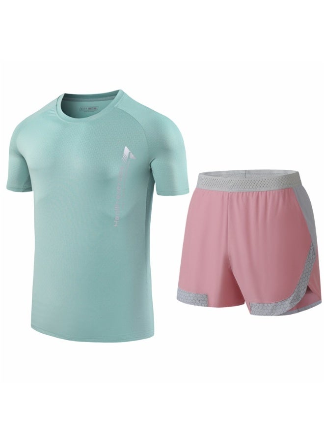KUYING New Fashion Ice Silk Sports Set - Image 1