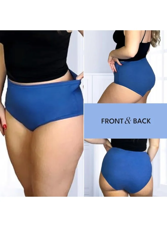 TUMMY High Waist Bamboo Cotton Pregnancy Pants with Full Belly Support Comfty Breathable for Women Panties