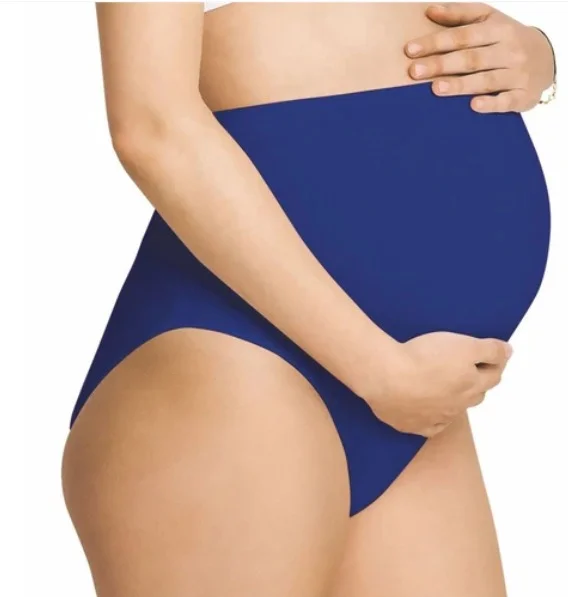 TUMMY High Waist Bamboo Cotton Pregnancy Pants with Full Belly Support Comfty Breathable for Women Panties