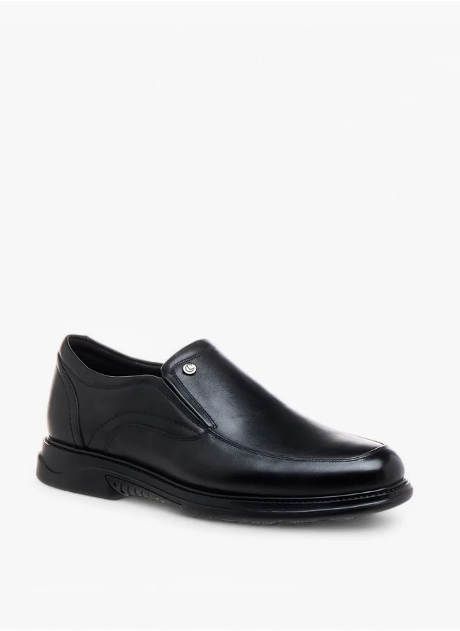 لو كونفورت Solid Slip-On Loafers