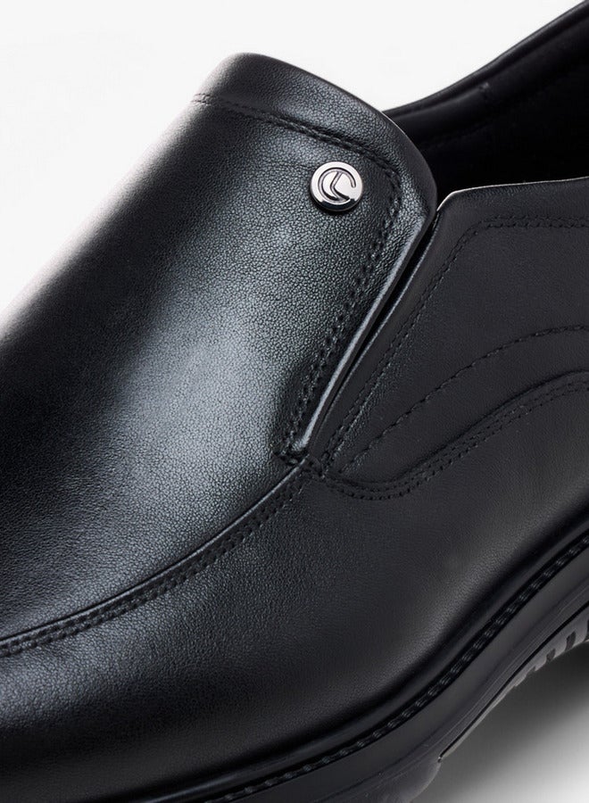 Le Confort Solid Slip-On Loafers - Image 5