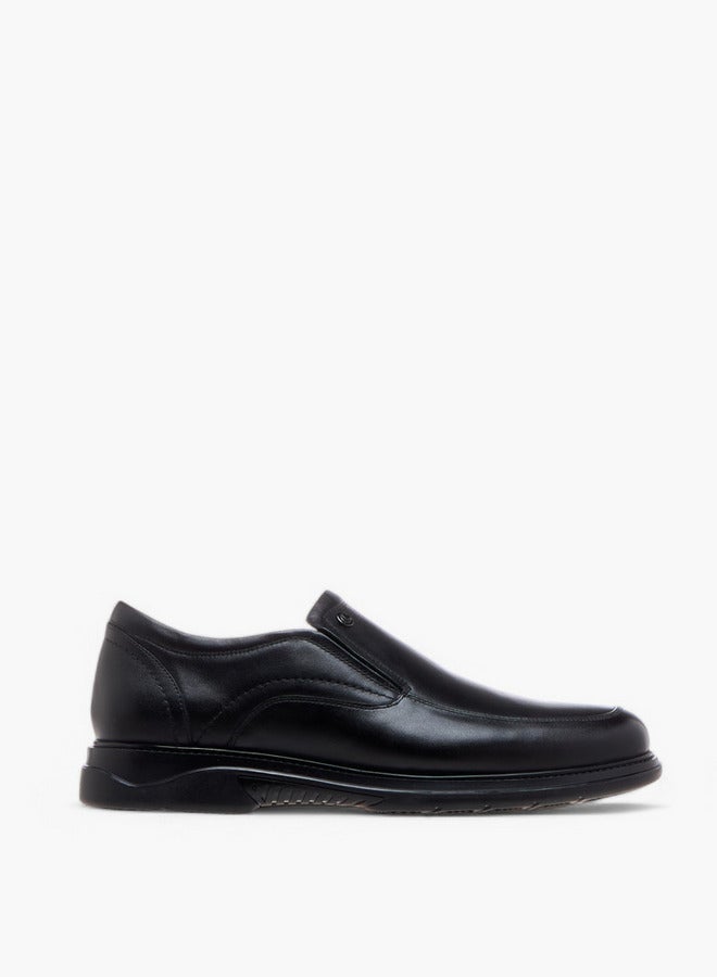 Le Confort Solid Slip-On Loafers - Image 3