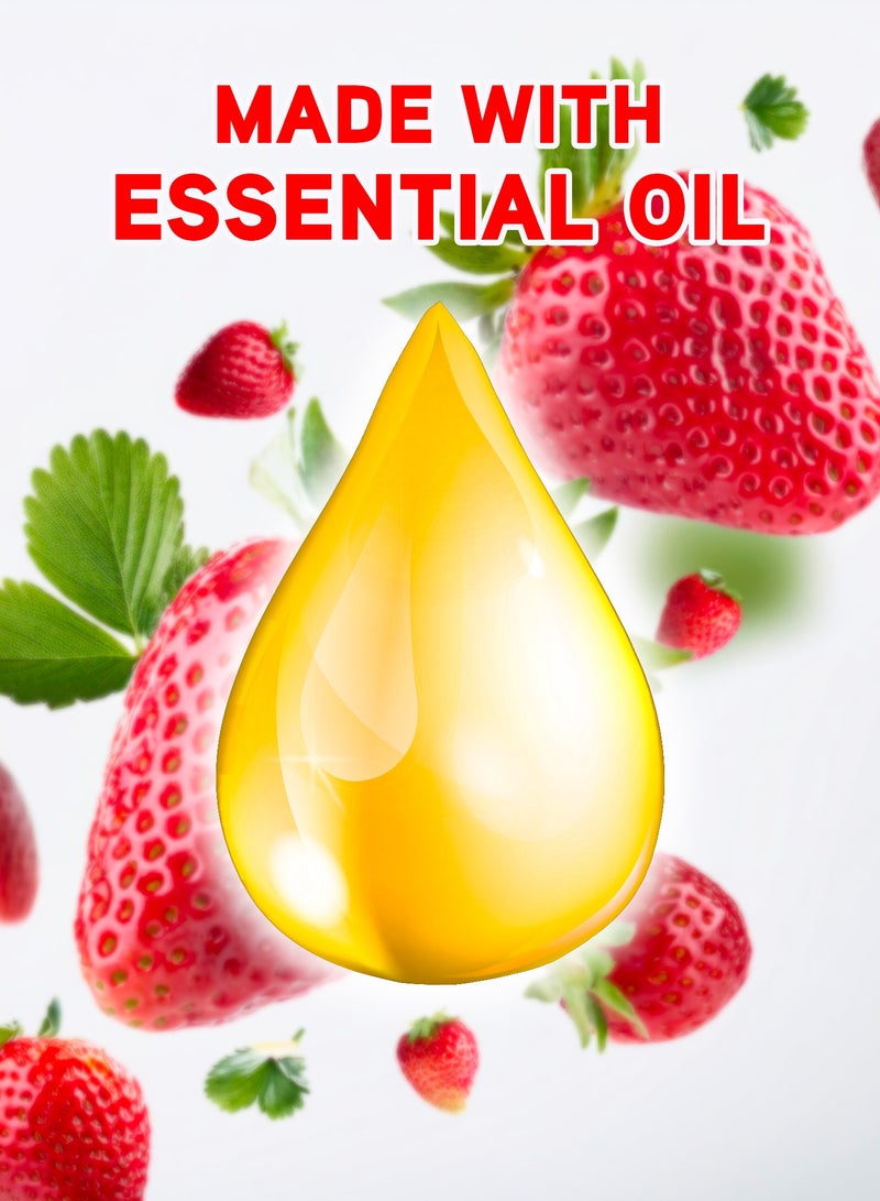 Elegant 6-Pieces Fresh Strawberry Shower Gel 1 Liter  - Image 3