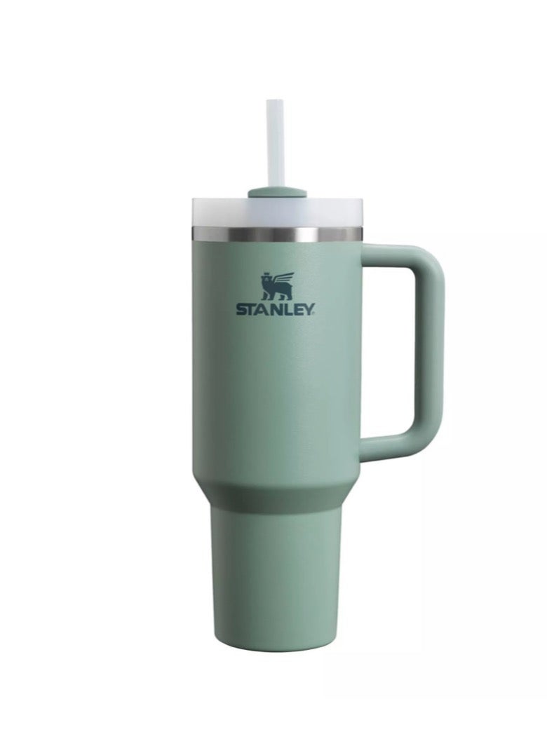 Stanley Stanley Quencher H2.0 FlowState Stainless Steel Vacuum Insulated Tumbler with Lid and Straw for Water, Iced Tea or Coffee, Smoothie and More, 40 oz - Image 1