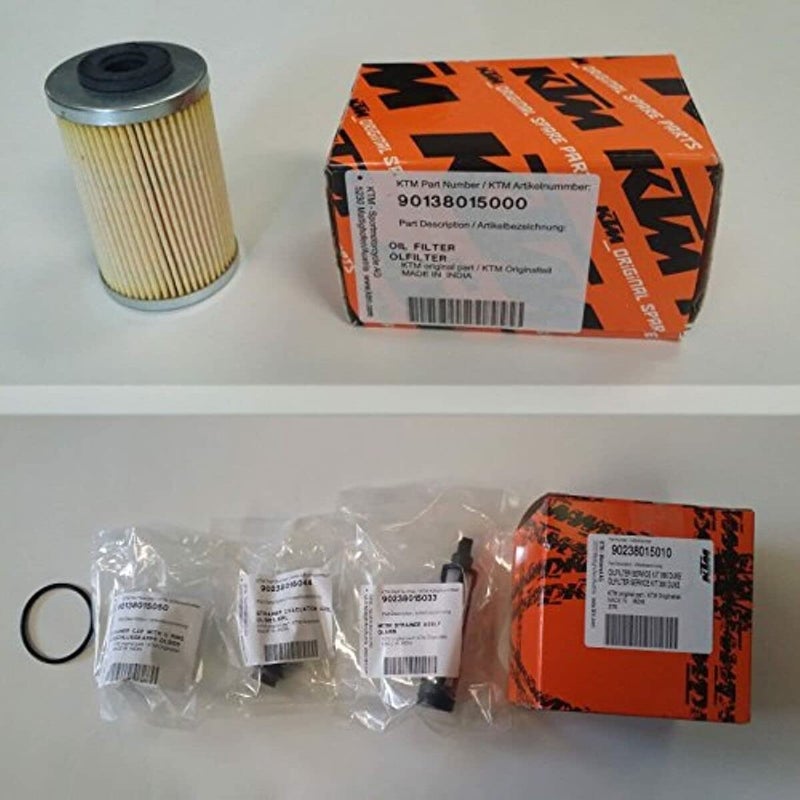 KTM NEW KTM OIL FILTER SERVICE KIT 2014-2021 RC 390 DUKE 90238015010 - Image 2
