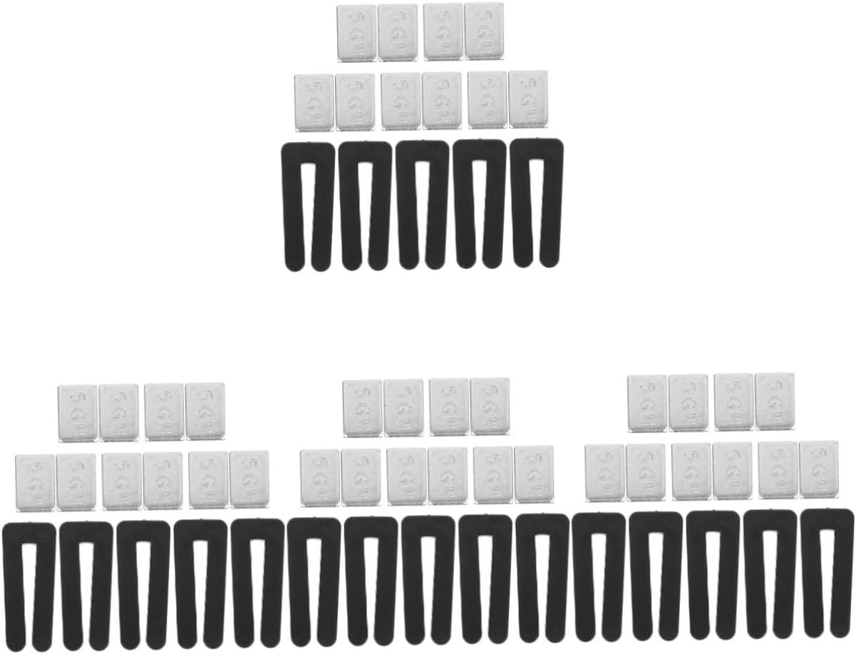 Ceiling Fan Balance Weight Kit 4 Sets Blades Balancing Accessories Clips Noise Reduction And Stability