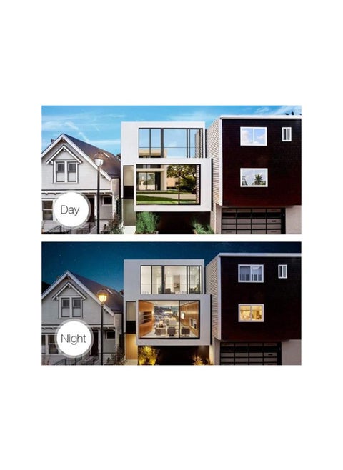 Window Film One Way Reflective Mirror Film- Daytime Privacy Protect Self-Adhesive Self Static 17.7 x 78.7 in / 1.5 x 6.5 Ft / 45 x 200 cm Window Tint For Home Window Privacy Film See Out Not In