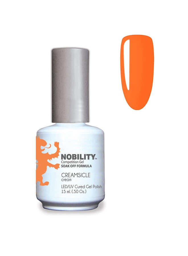 Lechat Gel Nail Polish 15 ml, Long Lasting, Chip Resistant, Requires Drying Under UV Led Lamp Creamsicle Nbgp125