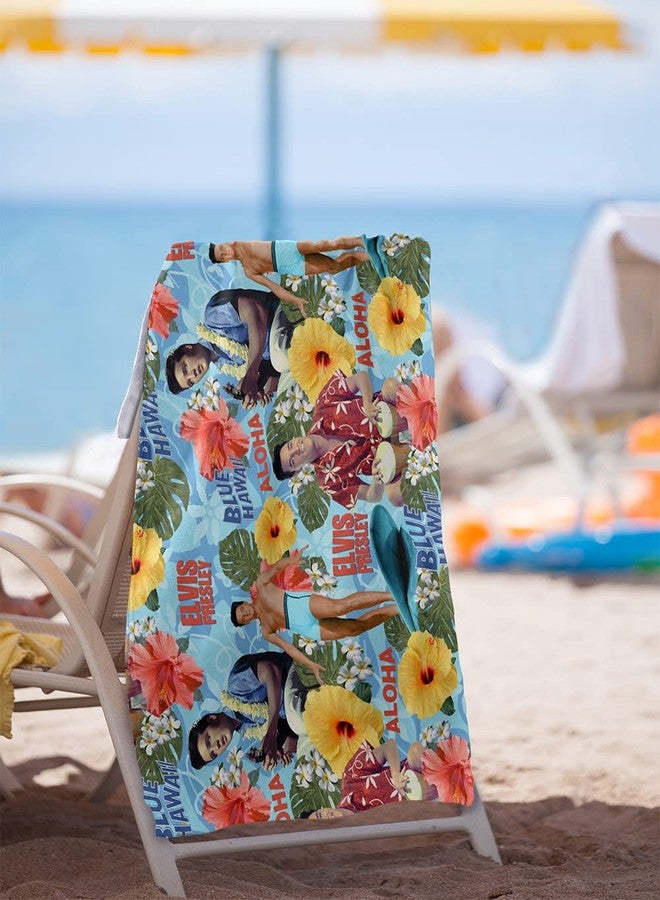 Trevco Elvis Presley Blue Hawaii Officially Licensed Beach Towel 30" X 60" - Image 2