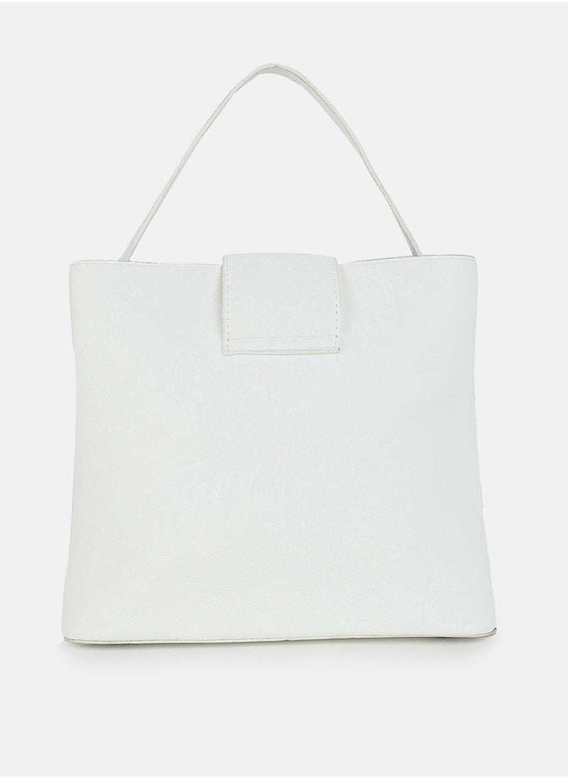Haute Sauce Pure Perfection White Bucket Bag  - Image 2