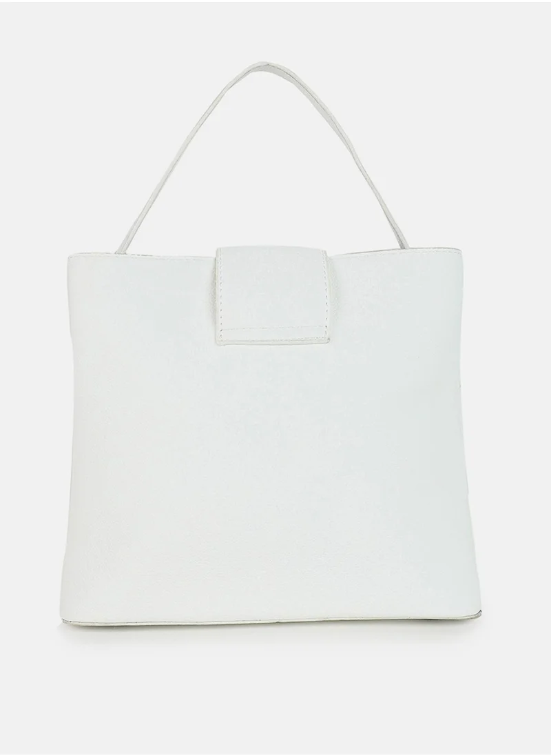 صوص هاوت Pure Perfection White Bucket Bag