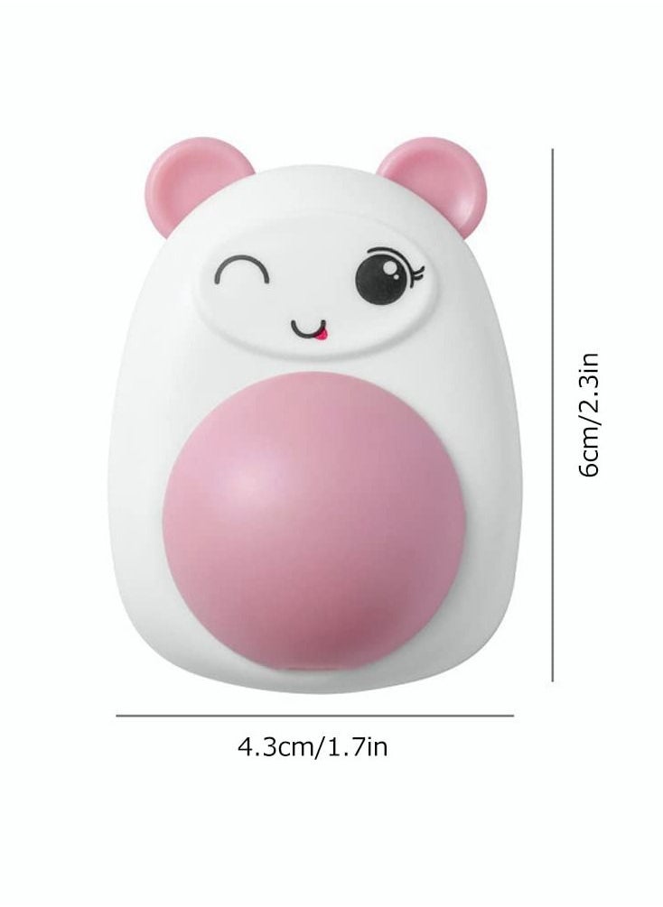 SYOSI - 3 Pack Catnip Wall Ball with Cover, Natural Edible Catnip Balls Rotatable Kitten Toys, Cartoon Shape Wall Mount Catnip Ball Pet Interactive Toys for Teeth Cleaning Relieve Anxiety - Image 1