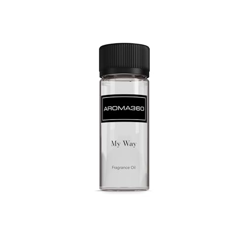 Aroma360 - My Way Fragrance Oil Blend - Hotel Inspired for Luxury Essential Oil Diffusers - Aromatherapy Scent Diffuser - Lush Sandalwood, Warm Cedar, and Delicate Florals - 50ML - Image 1