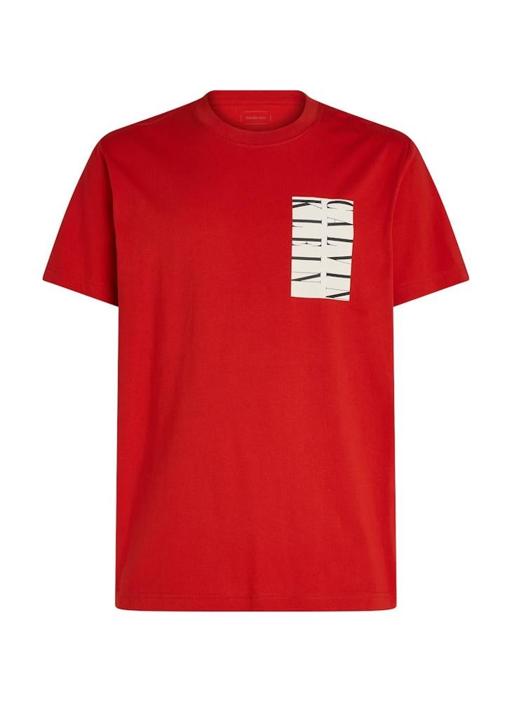 Calvin Klein Jeans Serif Box Graphic T-Shirt  - Image 5