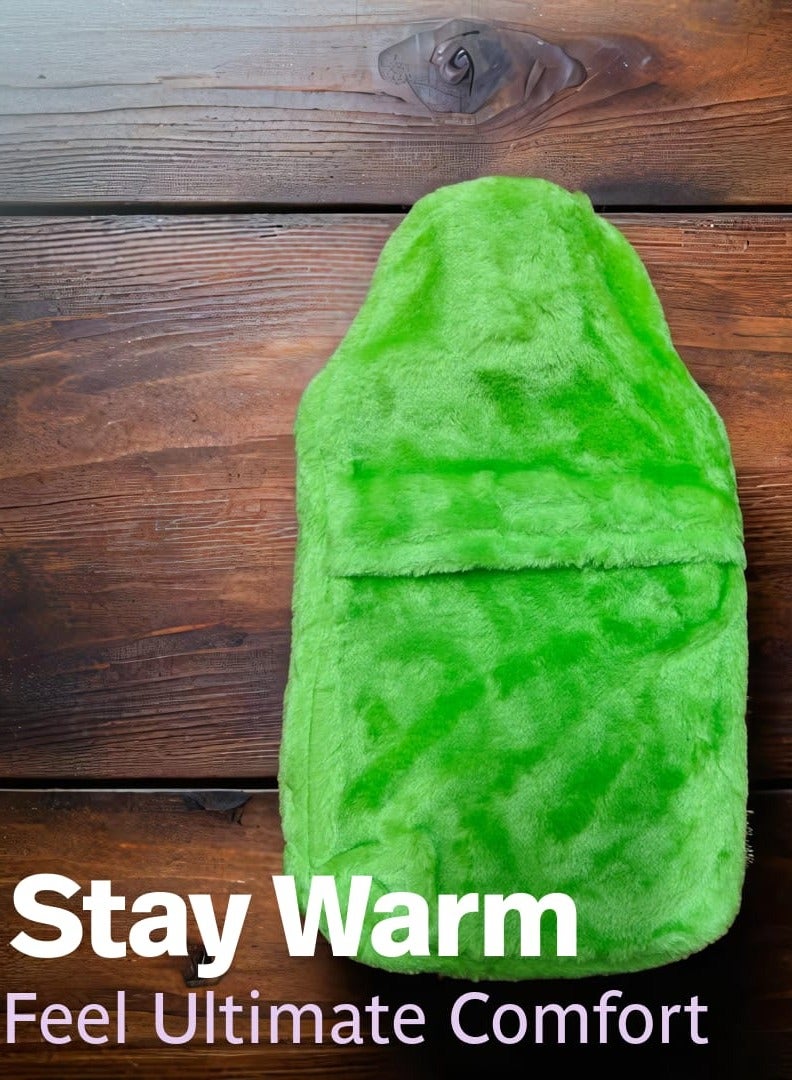 Hot Water Bag in Hot & Cold Therapies, 2L Hot Water Bag for Menstrual Cramps, Neck and Shoulder Pain Relief, Hand Feet Warmer - Image 4