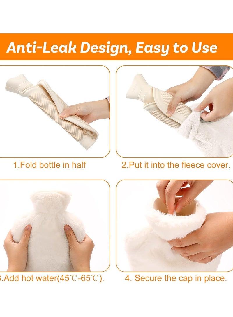 Generic Hot Water Bag in Hot & Cold Therapies, 2L Hot Water Bag for Menstrual Cramps, Neck and Shoulder Pain Relief, Hand Feet Warmer  - Image 3