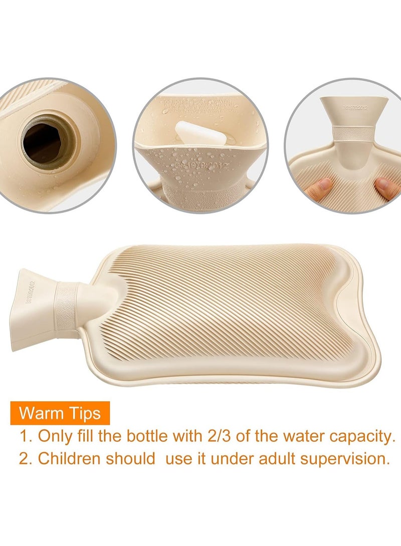 Generic Hot Water Bag in Hot & Cold Therapies, 2L Hot Water Bag for Menstrual Cramps, Neck and Shoulder Pain Relief, Hand Feet Warmer  - Image 4