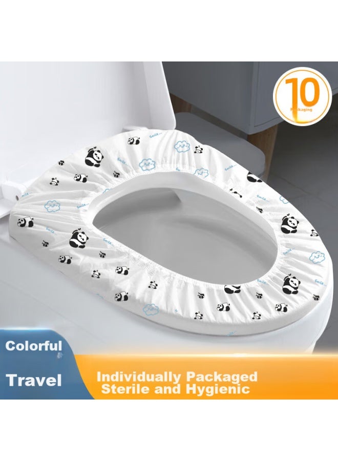 Right Away Disposable Toilet Seat Covers, Extra Large And Thick, For Postpartum Women, Slip-on Seat Protectors, Travel And Hotel Bathroom Supplies - Image 1