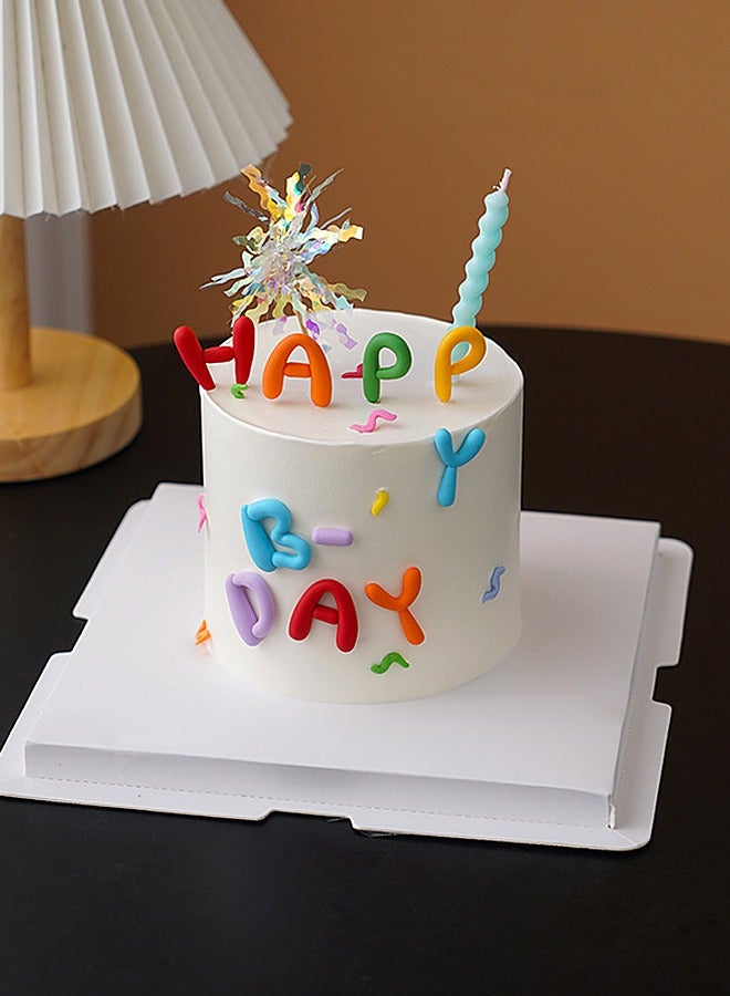 BF HOME Birthday Cake Decorating Set Birthday Party Supplies Includes 10 Letters - Image 3