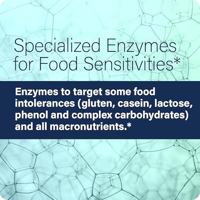 Enzyme Science Intolerance Complex, 30 Capsules Comprehensive Support for Common Digestive Sensitivities Gluten, Casein, Phenol Sensitivities, and Complex Carbohydrates Intolerance Relief - Image 4
