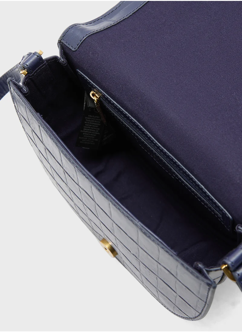 Ted Baker Sohho Padlock Detail Saddle Bag