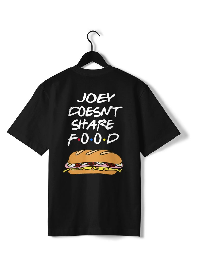 T-Shirt Friends Joey Doesn't Share Food Oversize Unisex - pzsku/Z973029940802811FE773Z/45/_/1692803589/254bf0c7-5ed4-4b41-9148-d939434e6df5