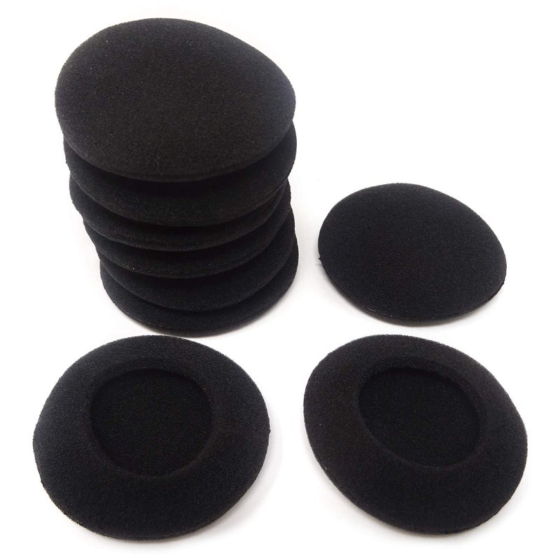 Honbay 12PCS Replacement Earphone Sponge Pads Headphone Headset Covers (5cm/2inch) - Image 1